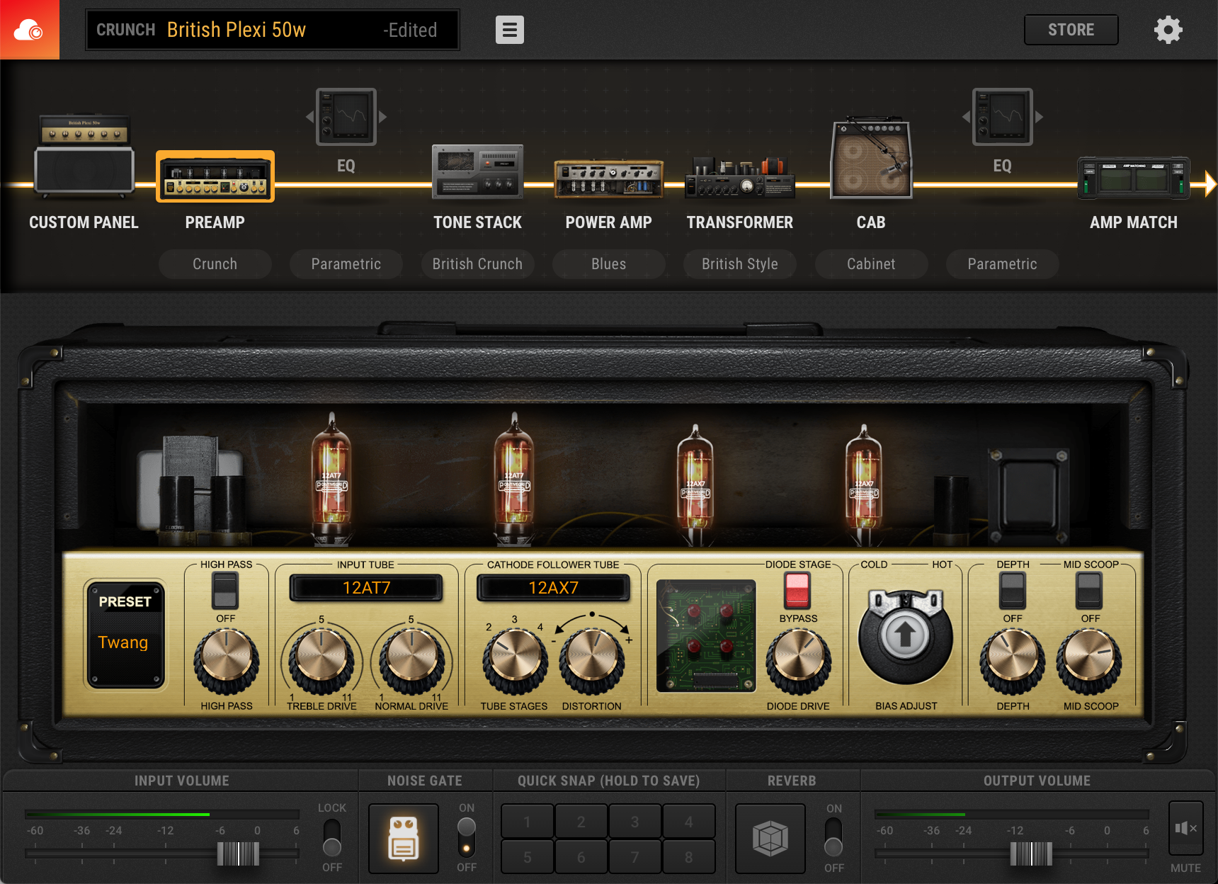 BIAS AMP 2 Guitar Amp Simulator and Modeler Software Europe