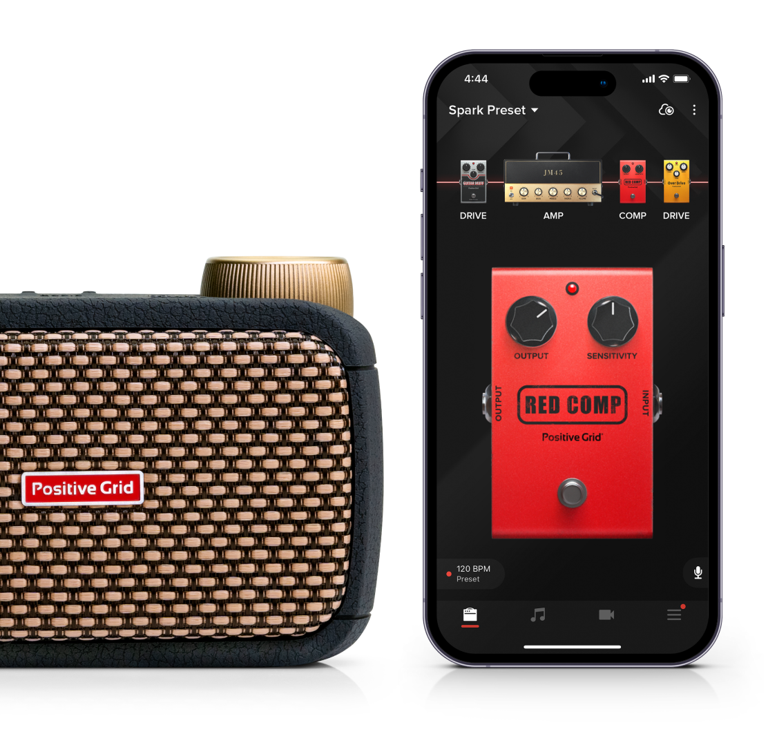 Spark GO Portable Smart Guitar Amp & Bluetooth Speaker - Positive ...